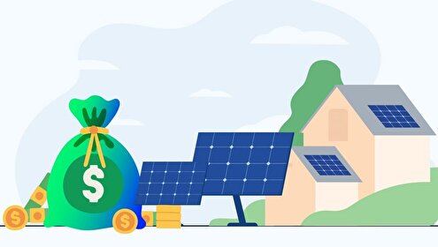 تاثیر درصد بهره وام بر بازگشت سرمایه نیروگاه خورشیدی