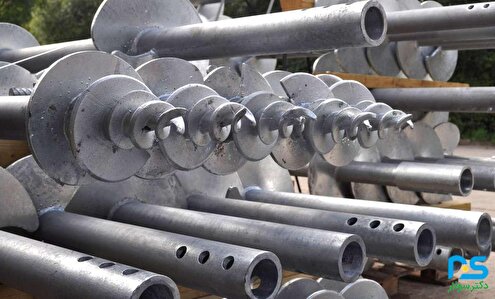 شمع‌های هلیکالی: راهکار نوین برای نصب نیروگاه خورشیدی در زمین‌های سنگلاخی