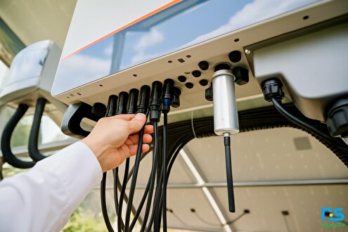 راهنمای انتخاب کابل بر اساس ظرفیت و نوع اینورتر در نیروگاه‌های خورشیدی