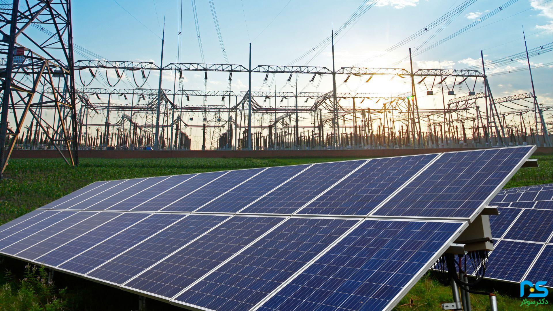 نقش نیروگاههای خورشیدی در کاهش تلفات و هزینههای شبکه توزیع برق